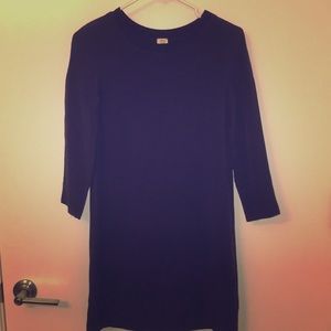 Wilfred Deep purple 100% silk mini dress
